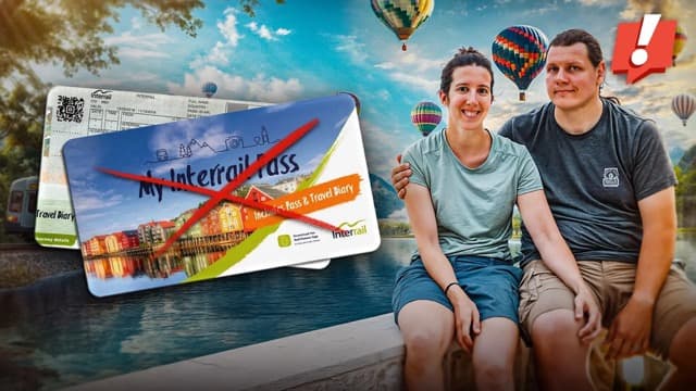 Carte de la boucle Paris-Rovaniemi en train